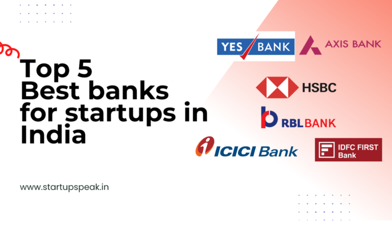 best banks for startup